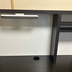 美品　IKEA MICKE イケアミッケブラックの画像