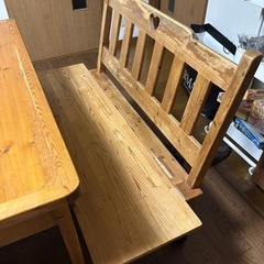 カントリー家具　オーダーメイド　リビングセット4点セット　の画像