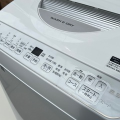 【高年式洗濯乾燥機】SHARP2023年6.5k洗濯乾燥機の画像