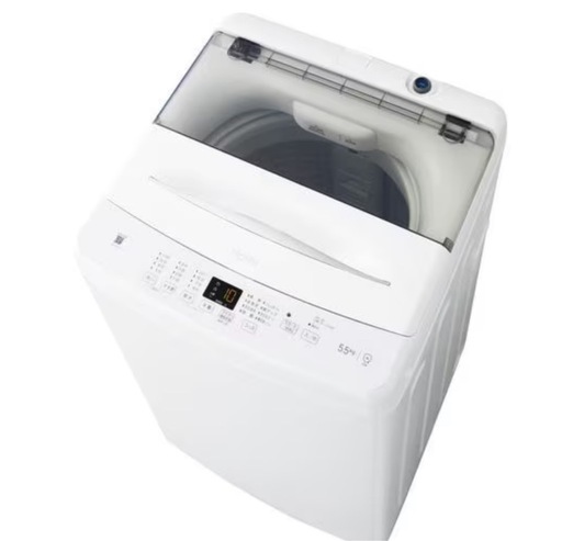 Haier JW-U55B-W 洗濯機 5.5kg ホワイト JWU55BW