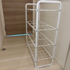 無料　無印良品　スチールラックの画像