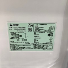 【安心！1年間の保証付き！】MITSUBISHI 6ドア冷蔵庫　入荷しました！の画像