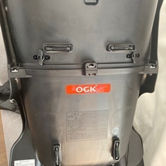 OGK チャイルドシートカジュアルリヤキッズシート RBC-015DX  自転車セット の画像