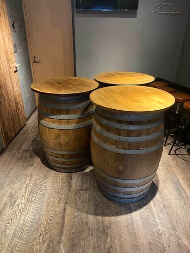 バーテーブル　タル型　ハイテーブル　京都市内　引取