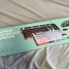 ゲーミングキーボード&マウス 新品の画像