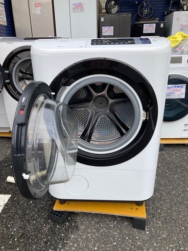  ★北九州、福岡市周辺配送可　【日立】ドラム式洗濯機　2017年製　洗濯12kg・乾燥6kg [BD-NX120AE4]?自社配送代引