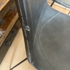 a.depeche/アデペシュ　PUNISH arm chair ダークブラウン2台の画像