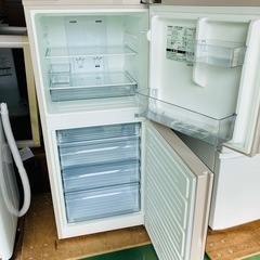 TWIN BIRD ツインバード　ノンフロン2ドア冷凍冷蔵庫　KHR-EJ15型　2020年製　146L 動作確認済みの画像