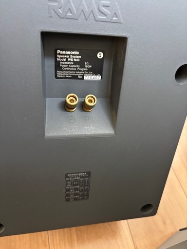 Panasonic RAMSA スピーカーシステム WS-N40