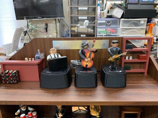 【愛品館江戸川店】BANDAI LITTLE JAMMER 専用ステージ＆ゲスト【トランペット】ソフト３本付　ID:132-051078-007