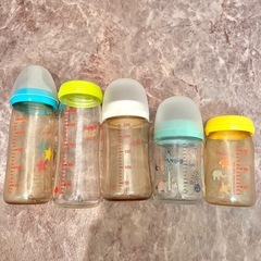 哺乳瓶5本セットの画像