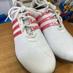 ゴルフシューズ　レディース　23.5cmの画像