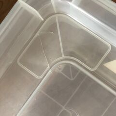 衣類収納ケース2個の画像