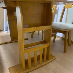 ダイニングテーブルセット お譲りしますの画像