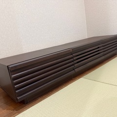 天然木 テレビ台の画像