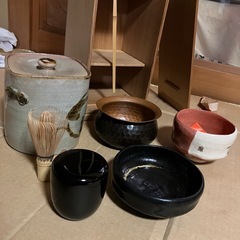 お茶道具セットの画像