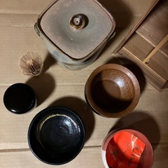 お茶道具セットの画像