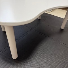 ローテーブル 白の画像
