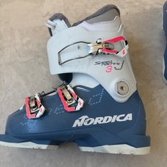 スキーブーツ　キッズ 22.5　ノルディカの画像