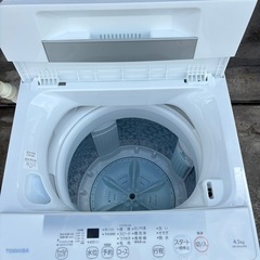 美品　2022年製 TOSHIBA 東芝電気洗濯機 AW-45GA2の画像