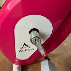 ALINCO エクササイズバイク コンパクト　ピンクの画像