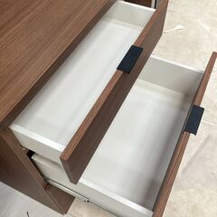 可愛い食器棚♡NITORI ニトリ キッチンカウンター コンパクト食器棚 良品（持ち帰り価格）配送は2000円～の画像