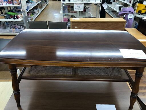 ★リユースのサカイ幸手店★SJ10695★ジモティ割あり★ カリモク家具 座卓  W103×D58×H45 クリーニング済み