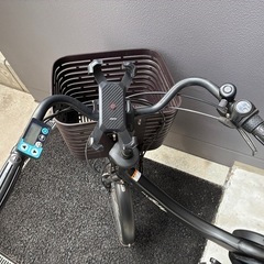 【ヤマハ】2020年モデル PAS Babby un 子供乗せ 電動自転車 スマホホルダー付きの画像