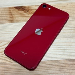 iPhone SE第三世代　64GB SIMフリー　レッドバッテリー新品の画像