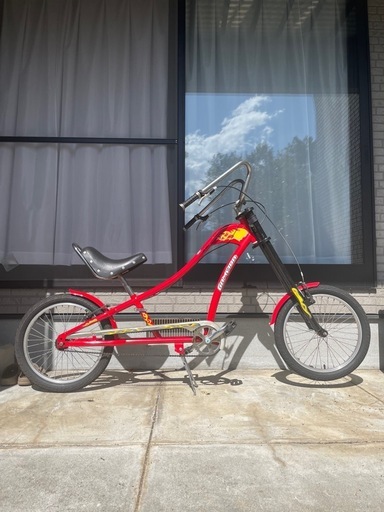 アメリカンタイプの自転車