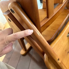 澤田木工所のベビーローチェアの画像