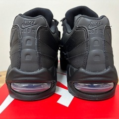 2025 NIKE AIR MAX95 BIG BUBBLE ナイキ エアマックス95ビッグバブル トリプルブラック US12(30cm) 国内正規品黒タグ付きの画像