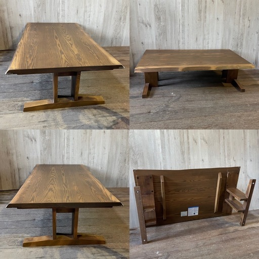 一枚板 ローテーブル 木製ローテーブル ナチュラル 北欧 木のあるくらし 家具