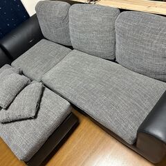 [取引中]-3人掛けソファ／直接引き取りできる方の画像