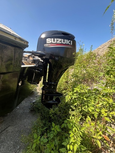 ヤマハUF17 スズキ40馬力 お買い得品 油圧ステア GPS魚探 マリーナ保管