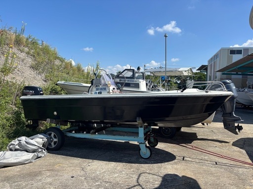 ヤマハUF17 スズキ40馬力 油圧ステア GPS魚探 マリーナ保管　香川