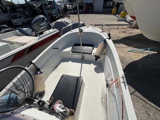 ヤマハUF17 スズキ40馬力 油圧ステア GPS魚探 マリーナ保管　香川