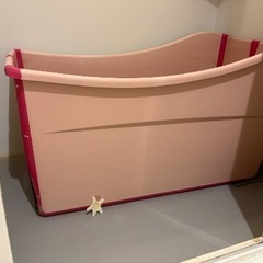 【無料であげます】【 取りに来てくれる方限定】折りたたみ風呂の画像