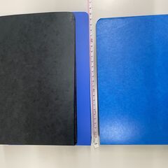 LIHIT LAB リングファイル A5ヨコ 2穴 15冊セット F-831クロ　事務用品の画像