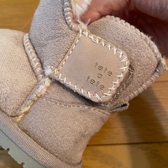 こども　キッズ　靴　
ムートンブーツ　13cmの画像