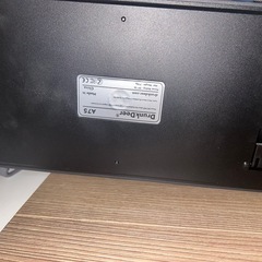 DRUNK DEER ブラック キーボード A75の画像