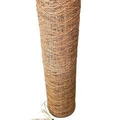 ☆ニトリ アジアン家具 間接照明 フロアランプ スタンドライト 高さ約58cm ラタン インテリア☆の画像