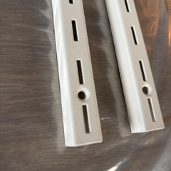 DIY アイアン　ガチャ棚60cm×2と棚受け30cm用×4の画像