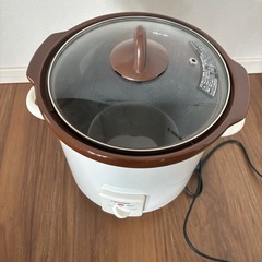 ツインバード　スロークッカー　電気調理の画像