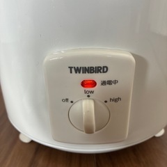 ツインバード　スロークッカー　電気調理の画像