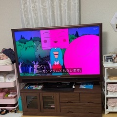 三菱　テレビ　55インチの画像