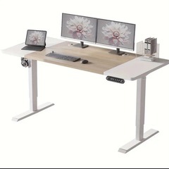 【新品】 昇降デスク 電動 ゲーミングデスク  140×60 の画像