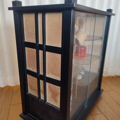 和風ガラスケース入り◆茶道セットの画像