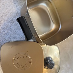深鍋 むしき蒸し器の画像