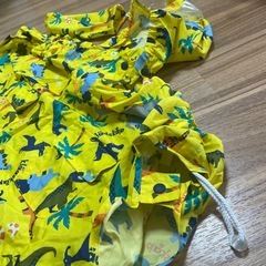 恐竜柄レインコートの画像